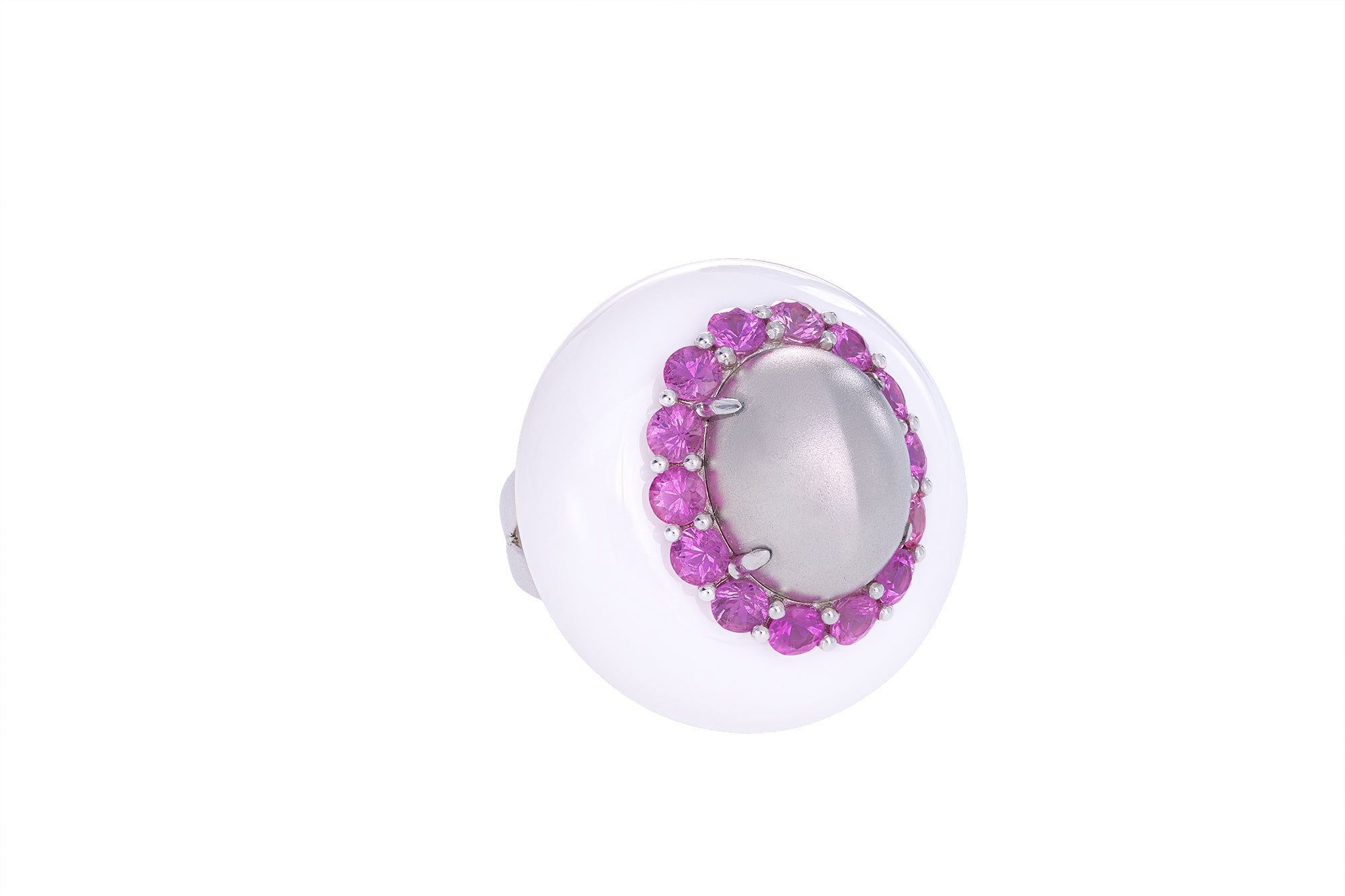 Capri Ring White Gold
