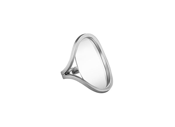 Mirror Ring White Gold