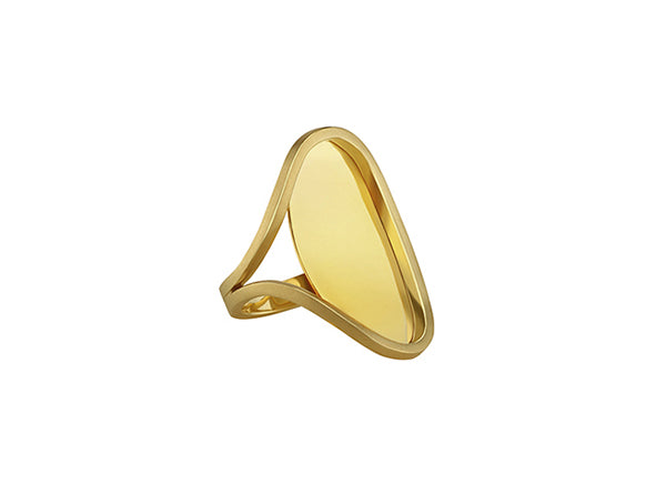 Mirror Ring Yellow Gold