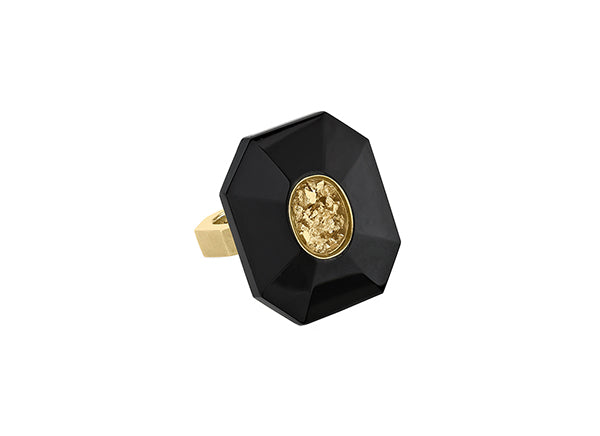 Pepite d'Or Art Deco Ring