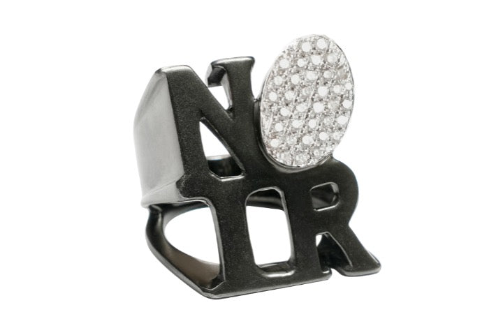 Rock Rings White Gold