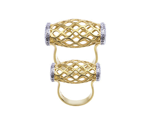 CANDY MESH RING DIAMONDS