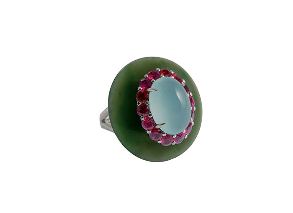 CAPRI RING NEPHRITE