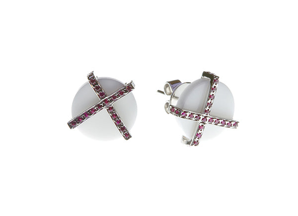 Tartan Earstuds