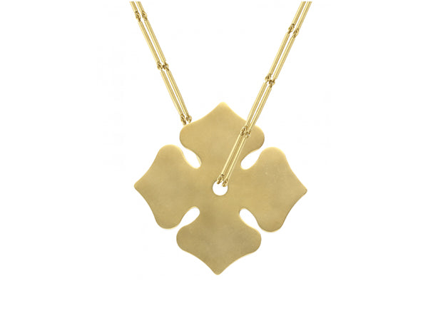 Cross Pendant Yellow Gold