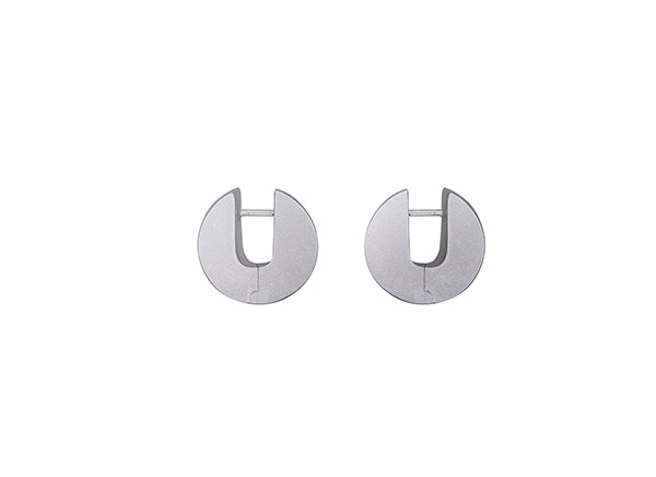 Disques D'Or Earrings White Gold