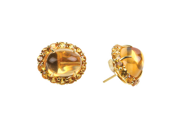 CAPRI EARRINGS CITRINE