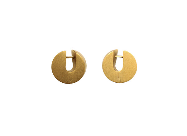 Disques D'Or Earrings Yellow Gold