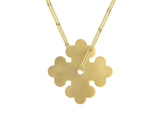 Cross Pendant Yellow Gold