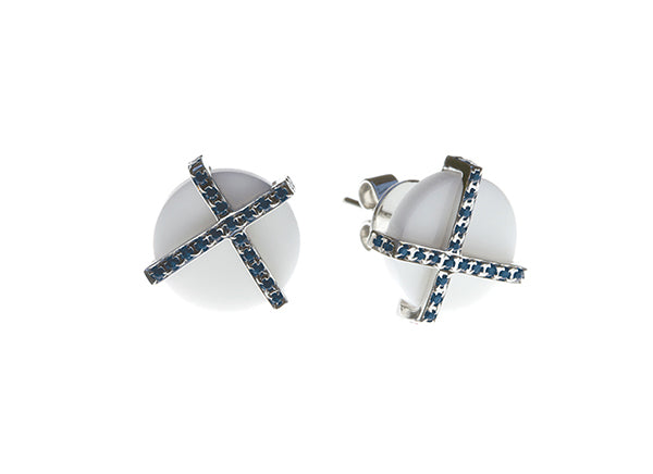 Tartan Earstuds