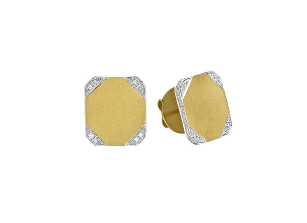 Poker Earstuds with Diamonds